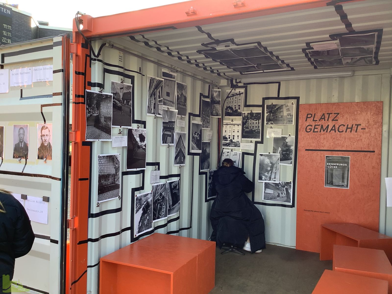 Ausstellung beim Projekt „PLATZ GEMACHT“