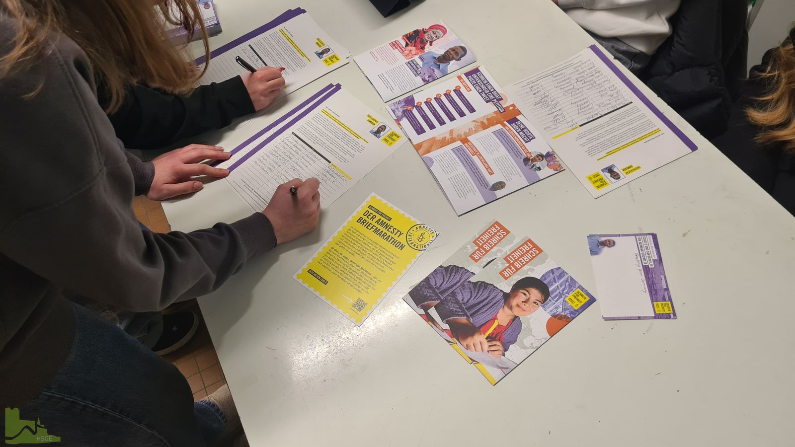 Amnesty International Briefmarathon 2025